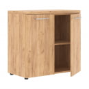 Шкаф с глухими малыми дверьми и топом Torr-Z TLC 85.1 Дуб Бофорд_13