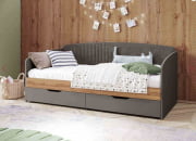 Кровать Монако 903.05 Белый шпон/Даллас Айвори_2