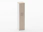 Шкаф 4 узкий закрытый Deka 10.19.14Пр Туя/Белый_46