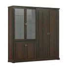 Шкаф для бумаг с гардеробом MINISTRY Композиция 8 Южный орех_3