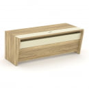 Стол руководителя прямой без тумбы Corner COR.SR-20 Орех Лоренцо Графит_5