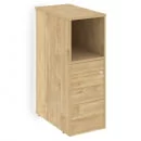 Тумба с подсветкой 5 ящиков TIP-ON завершающая ONIX O.R-TV-5TIP.S(L) Тиквуд светлый_10