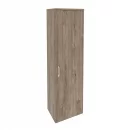 Гардероб узкий (правое исполнение) ONIX O.GB-1(R) Тиквуд Темный_1
