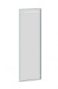 Дверь шкафа правая EDIS EDRG 42-1 R Бронза тонированная серая Белый_2