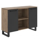 Греденция ENIO EGR 1395 Кария Пальмира Антрацит_0