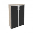 Шкаф средний широкий ONIX O.ST-2.4R black Дуб Аттик_42