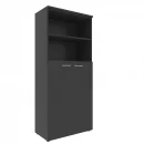 Шкаф с глухими средними дверьми и топом XHCS 85.6 Легно Темный_20