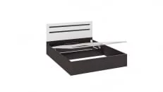 Кровать с подъемным механизмом Фьюжн ТД-260.01.04 Белый глянец Венге Линум_1