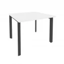 Стол переговорный (1 столешница) ONIX O.MP-PRG-1.1 Белый Бриллиант/Антрацит_38