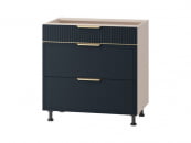 Напольный шкаф (3 ящика с системой плавного закрывания) Флоренция 107.92_17