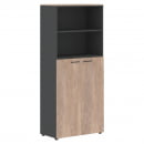 Шкаф с глухими средними дверьми JAY JHC 85.6 Дуб Каньон Антрацит_7