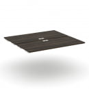 Двойной стол-приставка к двум опорным тумбам/шкафам CONCEPT CN.DSPR-008 Дуб Мали Белый_25