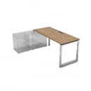 Стол рабочий GLOSS LINE НСТЛ-О.984 Teakwood_30