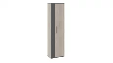 Шкаф для одежды Нуар Фон серый/Дуб сонома_0