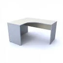 Стол письменный левый СА-3 Л  Клен/металлик_28