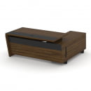 Стол руководителя с опорной тумбой Corner COR.SRT-18(L) Гикори Песочный Ваниль_6