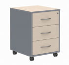 Тумба подкатная IMAGO ТМ-3.А Клен Металлик_3