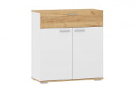 Тумба Санти НМ 013.77 Белый/Дуб Крафт Золотой_3