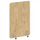 Перегородка на металлических опорах R-line DP.R-120-180 Тиквуд Светлый_19