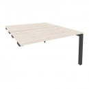 Стол-приставка двойной на П-образном м/к к опорным элем. ONIX O.MP-D.SPR-3.8 Денвер Светлый/Антрацит_46