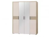 Шкаф четырехдверный с зеркалом Кашемир 900.14 Дуб Кронберг/Кашемир_5