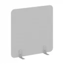 Перегородки на металлических опорах на фетровых подпятниках R-line DP.F-120-120 Серый_3