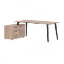 Стол руководителя левый JAY JCT 1813 L Дуб Каньон_1