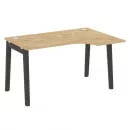 Стол эргономичный правый ONIX WOOD OW.SA-2(R) Тиквуд Светлый/Темный_39