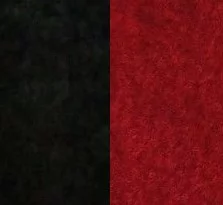 Черный/Красный (ткань)