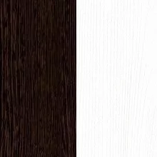 Венге/Смола белая