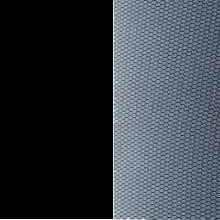 Черный/Серо-голубой