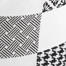 Пэчворк Черно-белый