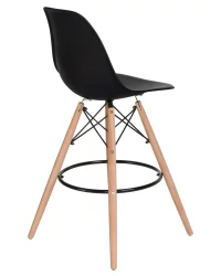 Стул барный DOBRIN DSW BAR Черный B-03