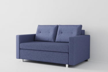 Диван трансформер Лоджия (Berhouse) Цвет фасада: Виолет; Тип: Прямой; Материал фасада: Рогожка