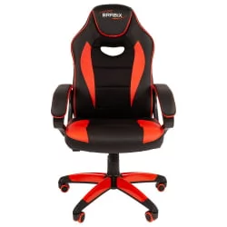 Геймерское кресло BRABIX Blaze GM-162 Черное/красное