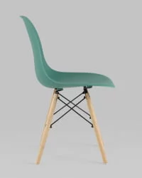 Стул Eames DSW 4 шт. Серо-зеленый