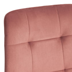 Металлический стул CHILLY (mod. JSC-220) Велюр/металл , 44,5х52,5х88 см, Coral (коралловый) HLR44 / натуральный