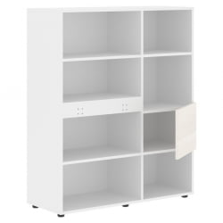 Стеллаж (каркас шкафа) ЕДИС ЕХC 1145 Белый Ясень Траун / EDIS EHC