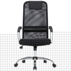 Кресло руководителя CHAIRMAN CХ612 Черный пластик (блаcк) Черный / CH612 (black)
