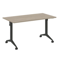 Стол складной мобильный КС-Пулл КС.М-3.7 Дуб Аттик/Антрацит / X-Pull X.M-3.7
