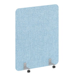 Перегородка на металлических опорах, на роликах R-line soft AP.R-120-150 Romeo-09