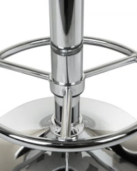 Табурет барный ДОБРИН БРУНО (черно-белый) 2 шт / DOBRIN BRUNO