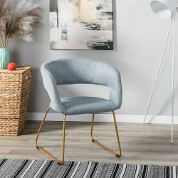 Кресло Hugs К св.сер/Линк золото