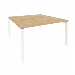 Рабочая станция на П-образном м/к ONIX O.MP-D.RS-2.3.7 Тиквуд Светлый/Белый