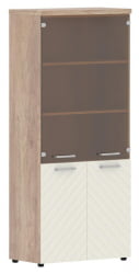 Шкаф комбинированный с топом Torr LUX TLHC 85.2 Дуб Каньон Латте