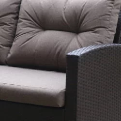 Плетеный диван из искусственного ротанга AFM-205B Brown/Light brown