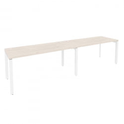 Рабочая станция на П-образном м/к ONIX O.MP-RS-2.4.7 Денвер Светлый/Белый