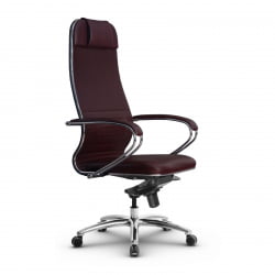 Кресло руководителя Metta L 1m 38K2K Комплект 1 Темно-бордовое