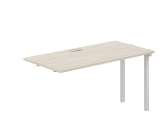 Секция рабочей станции s-b-s Sigma SG.262.OL.63.WH Дуб светлый Белый