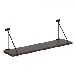 Полка навесная COFFEE SH4-BAR Легно Темный